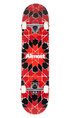 Almost Tile Pattern Red Skateboard 7.75in