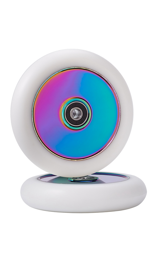 Huoli sw02 Hollow Core Scooter Wheels White/Neo