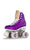 Crazy Disco Glam Skates Purple/Gold - Skate Connection Impala