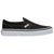 Vans Classic Slip On Youth Shoes Black/True White Skate Connection