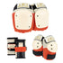 187 Six Pack Protective Pad Set Lizzie Orange
