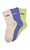 Stussy Ladies Rib Socks 3pk Multi Coloured