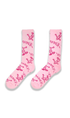 Thrasher Gonz Logo Crew Socks Light Pink