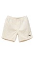 Stussy Wide Wale Cord Mens Beach Shorts Pigment Almond