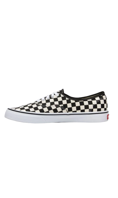Vans Authentic Mens Shoes Golden Coast Black White Checker