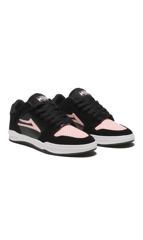 Pink top lakai shoes