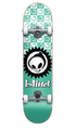 Blind Checkered Reaper Skateboard 7.375in White 7.375in