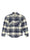 Brixton Bowery Classic Flannel Ladies Shirt Azure Blue/Whitecap Skate Connection