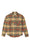 Brixton Classic Flannel Ladies Shirt Sand Burnt Brick Black Plaid Skate Connection