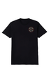 Brixton Crest ll T-Shirt Black/Ivory/Brick Red