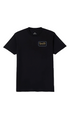 Brixton Grade Tshirt Black/Sunset/ Grey Blue