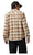 Brixton Bowery Mens Flannel Whitecap Sand Pinecone Skate Connection