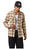 Brixton Bowery Mens Flannel Whitecap Sand Pinecone Skate Connection