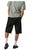 Brixton Choice Chino Baggy Mens Shorts Black Skate Connection