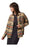 Brixton Classic Flannel Ladies Shirt Sand Burnt Brick Black Plaid Skate Connection