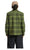 Brixton Bowery Heavyweight Mens Flannel Cypress Green/Black Skate Connection