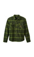 Brixton Bowery Heavy Weight Mens Flannel Cypress Green/Black