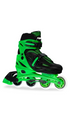 Crazy Blade Adjustable Inline Skates Green