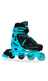 Crazy Blade Adjustable Inline Skates Teal