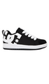 DC Court Graffik Youth Shoes Grey/Black/White
