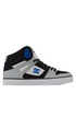 DC Pure High Top WC Mens Shoes Black/white/blue