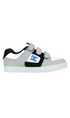 DC Pure V Youth Shoes Grey/Black/Green