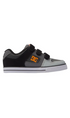 DC Pure V Youth Shoes Grey/Orange