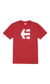 Etnies Icon Youth T-Shirt Red/White