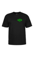 Powell Peralta Winged Ripper Mens T-Shirt Green Blacklight