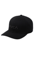 RVCA Flexfit Cap Black