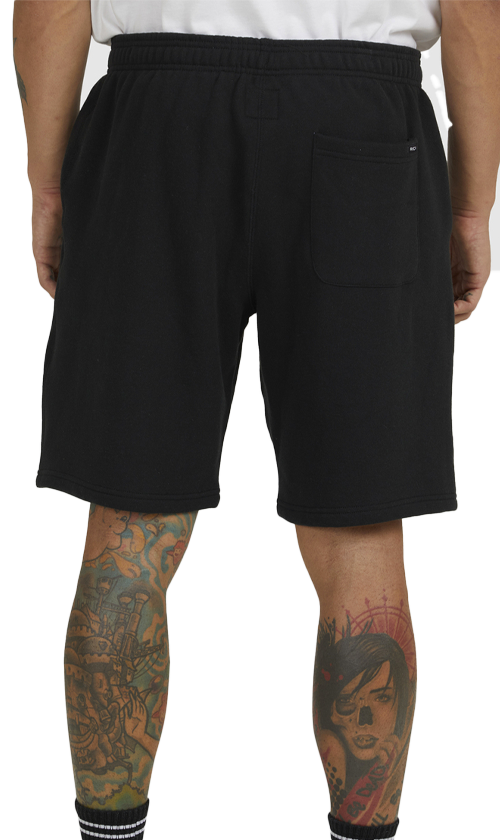 RVCA Hustle Mens Sweat Shorts Black
