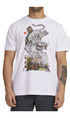 RVCA Krak Panther Mens T-Shirt White