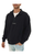 RVCA Mini Flipped Half Zip Mens Hoodie Black