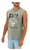 RVCA Wolfie Muscle Mens Tee Metal