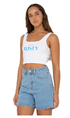 Rusty 1985 Ladies Baby Tank White