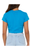 Rusty 1985 Ladies Baby Tee Antarctic Blue