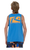 Rusty Boxed In Youth Boys Muscle Tee Vallarta Blue