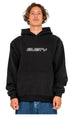 Rusty Flip Daddy Mens Hooded Fleece Black