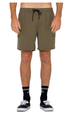 Rusty Overtone Mens Elastic Shorts Savanna