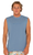 Rusty Short Cut 2 Mens Muscle Tee China Blue/Vallarta Blue