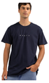 Rusty Short Cut Boys T-Shirt Navy Blue