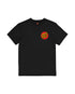 Santa Cruz Classic Dot Puff Front Youth T-Shirt Black