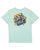 Santa Cruz Johnson Beast Dot Stack Youth T-Shirt Aqua Skate Connection