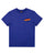 Santa Cruz Global Flame Dot Youth T-Shirt Navy Skate Connection