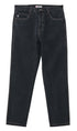 S/Double Denim Standard Mens Jeans Black Rinse