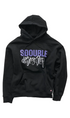 S/Double Funky Design Shop Mens Hoodie Black