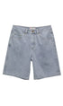 S/Double Print Denim Mens Shorts Light Blue