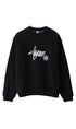 S/Double Shawn Script Mens Sweater Black