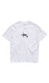 S/Double Small Stock Mens T-Shirt White