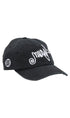 S/Double Shawn Script Strapback Cap Black